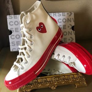 Converse Commes de Garçon Pristine Red Edition